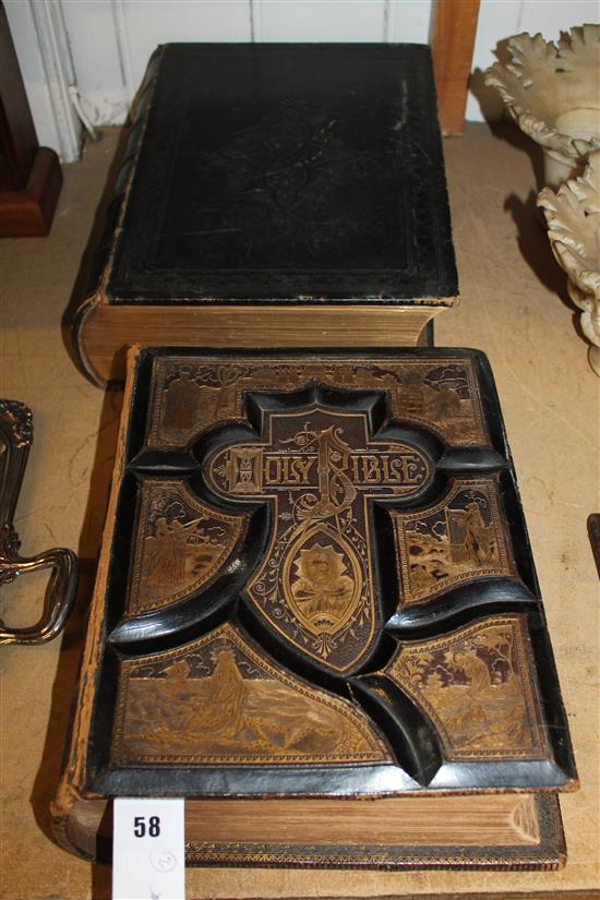 2 leather bibles